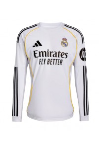 Real Madrid Jalkapallovaatteet Kotipaita 2025-26 Pitkähihainen